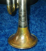 TRUMPET 1958 OLDS  SPECIAL FULLERTON CA  L10 SILVER  BRASS & COPPER