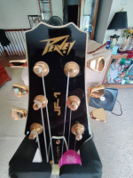 Peavey JF1 Semi Hollow Electric Guitar with case.