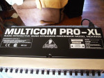 Behringer Multicom Pro-XL Audio interactive Quad Dynamics Compresso