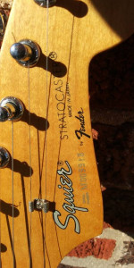 1992. Fender Squire . Stratocaster Wayne's World made in japan model