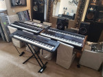 OVER 300 KEYBOARDS SYNTHESIZERS YAMAHA ROLAND KORG CASIO MOOG MUST GO!