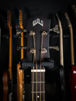 Guild Jumbo Junior Short Scale Acoustic/Electric Bass - Flame Maple