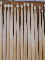 Vintage Used Drum Sticks