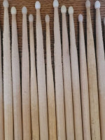 Vintage Used Drum Sticks