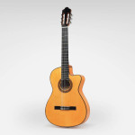 Flamenco Classical Electric Guitar Francisco E. 5FCE -BRAND NEW -Spain