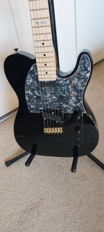 LTD TE-212 / Seymour Duncan "Hot Rails"-brass saddle