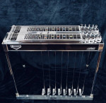 Emmons LLll black pedal steel guitar