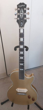 Price Drop!....EPIPHONE Jared James Nichols "Gold Glory" Custom w/ HSC