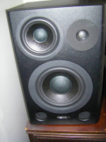 BOSS BR1600 CD recording stuido and Fostex PM641 reference monitors