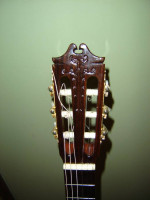 Vintage 70's era Hohner HG 25 classical guitar with wood case