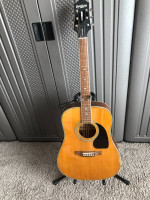 2010 Epiphone Masterbilt DR-500M Dreadnought Acoustic Guitar with Case