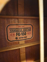 1967 Yamaha Nippon Gakki Early Red Label FG150 Acoustic Guitar