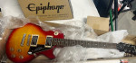 Les Paul Epiphone Guitar Sunburst Signed