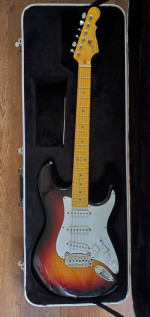 Mid-2000's G&L Legacy USA electric guitar with OHSC