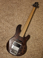 Ibanez ATK805E Premium 5 string bass guitar