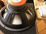15 inch aluminum speaker. 8 ohms 400 watts