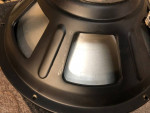 15 inch aluminum speaker. 8 ohms 400 watts