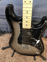 New G&L Legacy Electric Strat Style Guitar Silver Burst