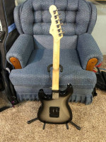 New G&L Legacy Electric Strat Style Guitar Silver Burst