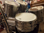 Drum Set - Tama Rockstar + Stands, Throne, Cases