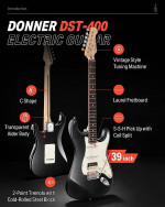 Donner DST-400 Full-Size S-Style ST Electric Guitar Kit Seeker Series