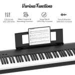 Jomilly Full Size 88 Key Weighted Hammer Digital Piano