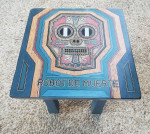 Trade me Guitar stuff for my art! Sugar Skull Table