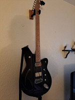 Trade/Sell Reverend Airsonic W Black Electric Guitar Railhammer Hyper Vintage Hu