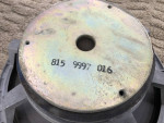 EV 15 in Raw Frame speaker 8ohm
