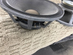 EV 15 in Raw Frame speakers  8ohm