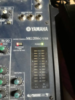 Yamaha M1242/MG206  mixing consoles   e