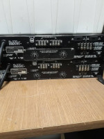 Crown com tech 400 and 200 power amps