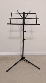 Sheet Music Stand Aluminum Fully Adjustable And Folding