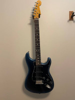 Fender American professional II Stratocaster in dark night