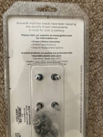 Grover locking tuners fits 3x3 style headstock