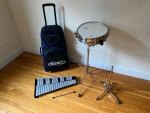 Mapex Snare Drum & Bell Percussion Kit with Rolling Bag