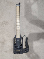 Traveler Guitar Pro Matte Black - compact, full-scale guitar