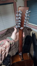 Ibanez Vintage 12 string Spruce Top Mahogany Sides Neck Late 70s