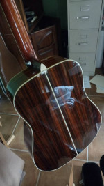 Windsong Guitar ( Korea ) 1994 Rosewood Spruce Hard Case Leather Strap