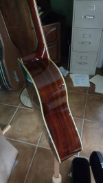 Windsong Guitar ( Korea ) 1994 Rosewood Spruce Hard Case Leather Strap