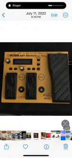 Boss GP-10 guitar processor