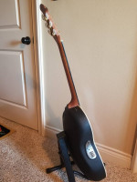 Rare Ovation Pinnacle CU147 RH Acoustic/Electric Guitar + Soft Case -