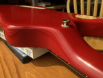 Hohner Professional EX Artist. 'Explorer' neck thru 80s vintage