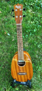 Ohana brand - all-solid Mahogany Concert-size Pineapple Ukulele