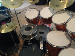 8 PIECE LUDWIG ROCKER DRUM KIT