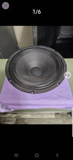 12 in. Eminence guitar speakers