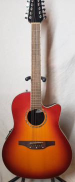 Ovation Celebrity CC245-HB 12-String Acoustic Guitar Honey Burst Finis