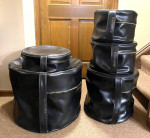 1973 Ludwig Vistalite Drum Set