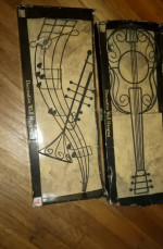 2- DECORATIVE WALL HANGINGS.... BOTH FOR $5.00....