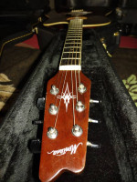 Vintage V Back Montana EM28C-9 Kaman Electric Guitar EXC Setup & Case*